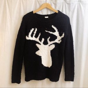 Garage Plush Reindeer Sweater